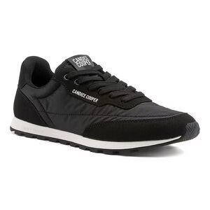 Candice Cooper PLUME 3 - Suede and technical fabric sneakers - Black